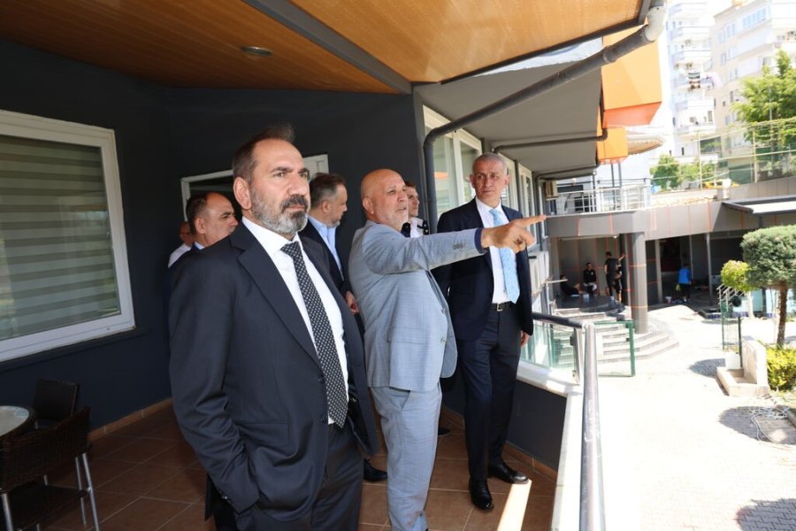 Tff Başkanı Hacıosmanoğlu’ndan Hasan Çavuşoğlu’na Taziye Ziyareti