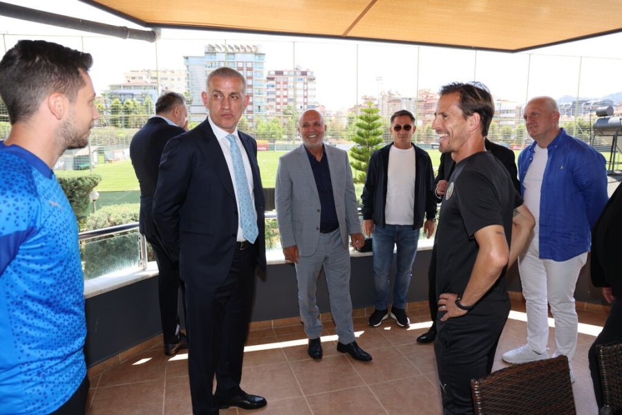 Tff Başkanı Hacıosmanoğlu’ndan Hasan Çavuşoğlu’na Taziye Ziyareti