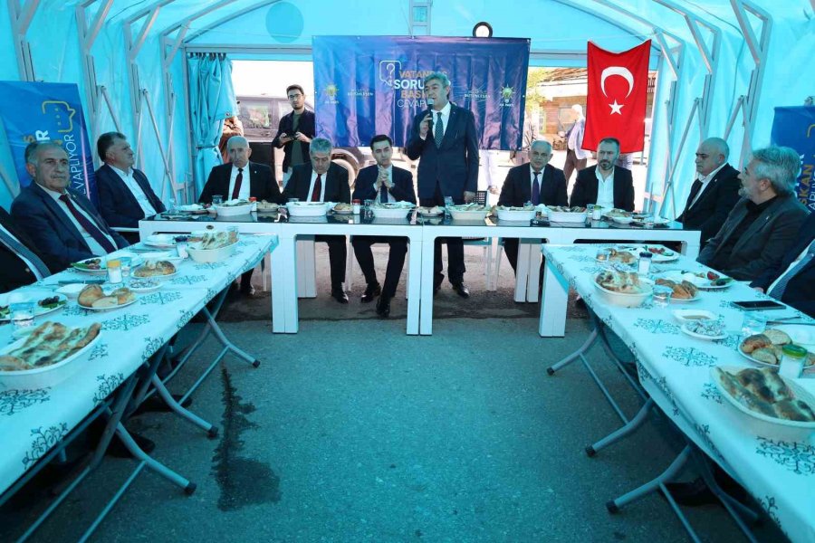 Yahyalı’da Vatandaş Soruyor, Başkan Cevaplıyor