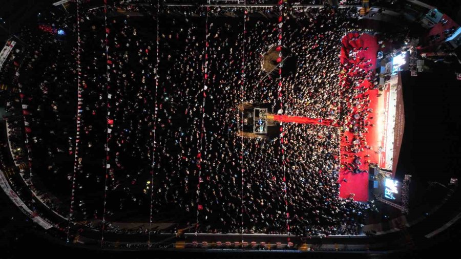 Kumluca Atatürk Stadyumu’nun Resmi Açılışı Gerçekleştirildi