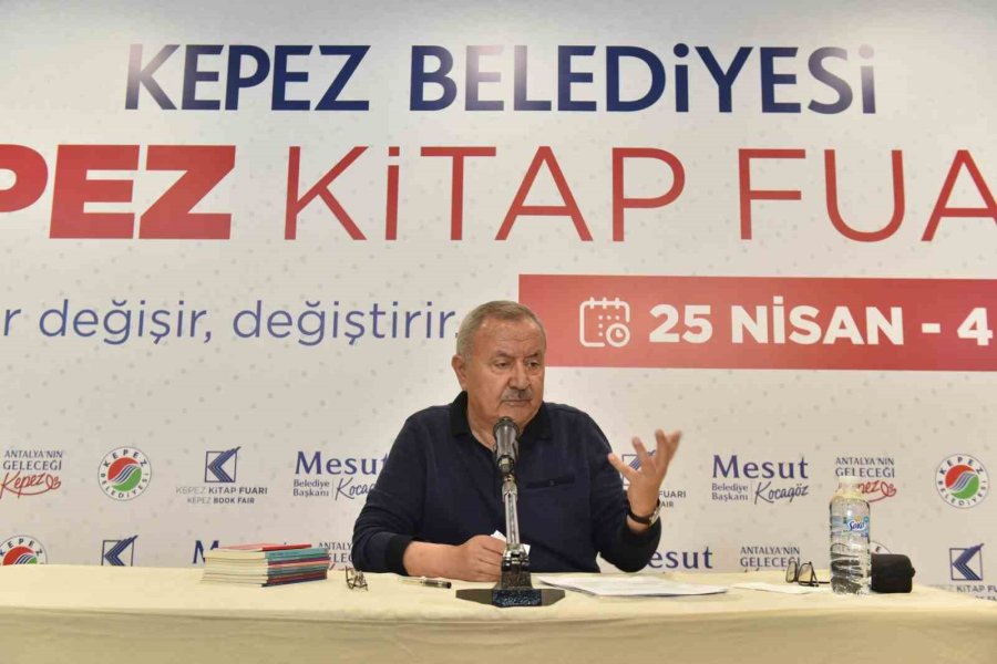 Kepez Kitap Fuarı’nda Usta Şair Erbaş: "ben Annemin Hecesiyim"