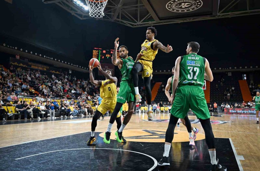 Türkiye Sigorta Basketbol Süper Ligi: Mersin Spor: 89 - Bursaspor: 82