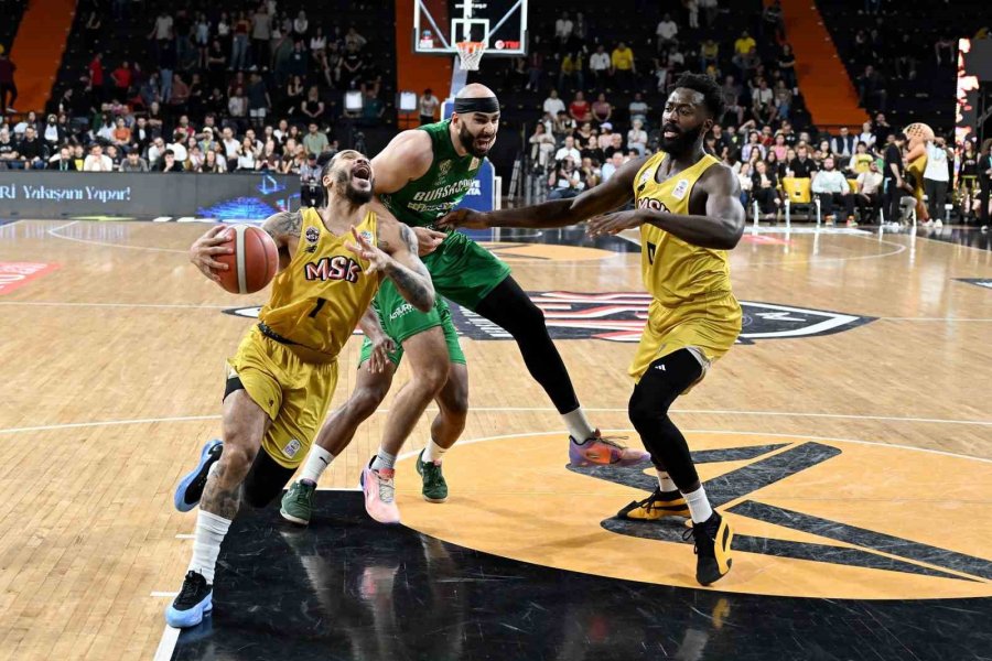 Türkiye Sigorta Basketbol Süper Ligi: Mersin Spor: 89 - Bursaspor: 82