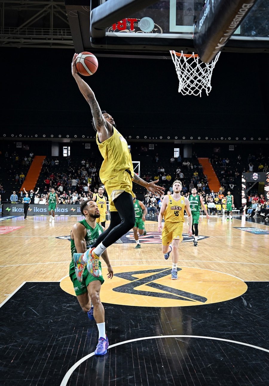 Türkiye Sigorta Basketbol Süper Ligi: Mersin Spor: 89 - Bursaspor: 82