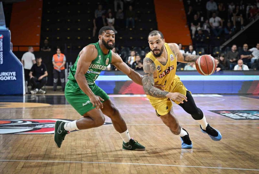 Türkiye Sigorta Basketbol Süper Ligi: Mersin Spor: 89 - Bursaspor: 82