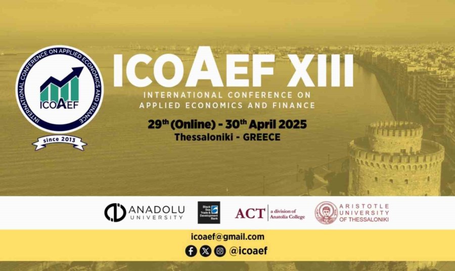 Anadolu Üniversitesi Ortaklığı İle Düzenlenen Icoaef Xııı Selanik’te Gerçekleştirildi