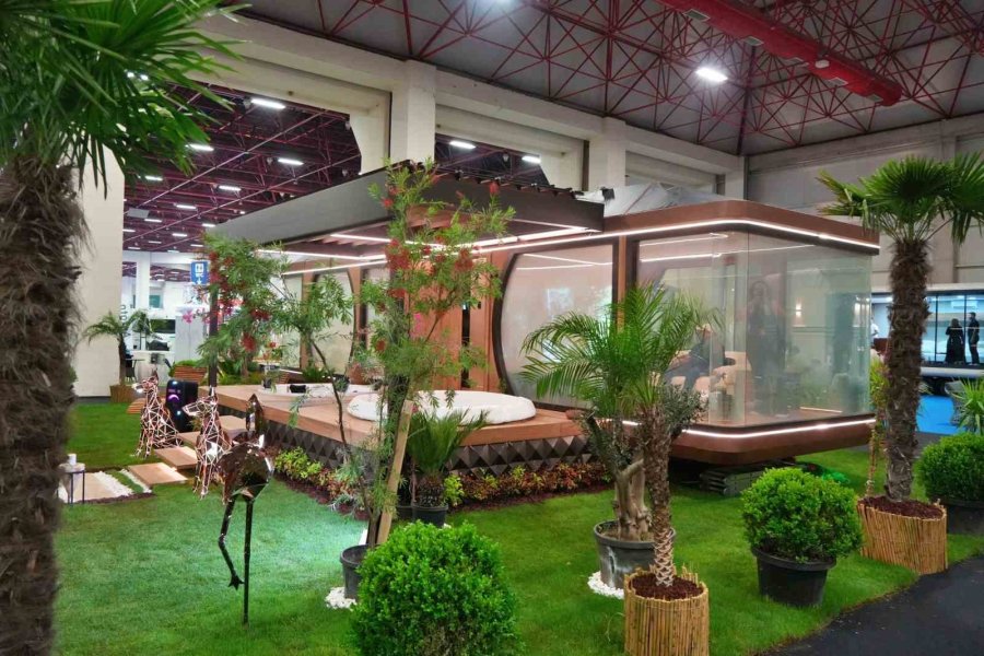 Antalya’da Akıllı Evler Doğayla Buluştu, Fuar Ziyaretçileri Hayran Kaldı