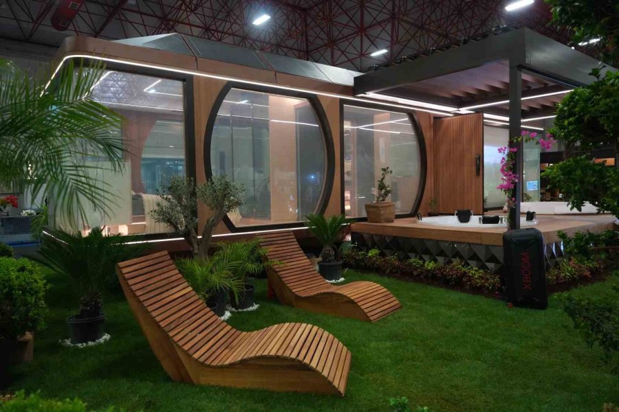 Antalya’da Akıllı Evler Doğayla Buluştu, Fuar Ziyaretçileri Hayran Kaldı