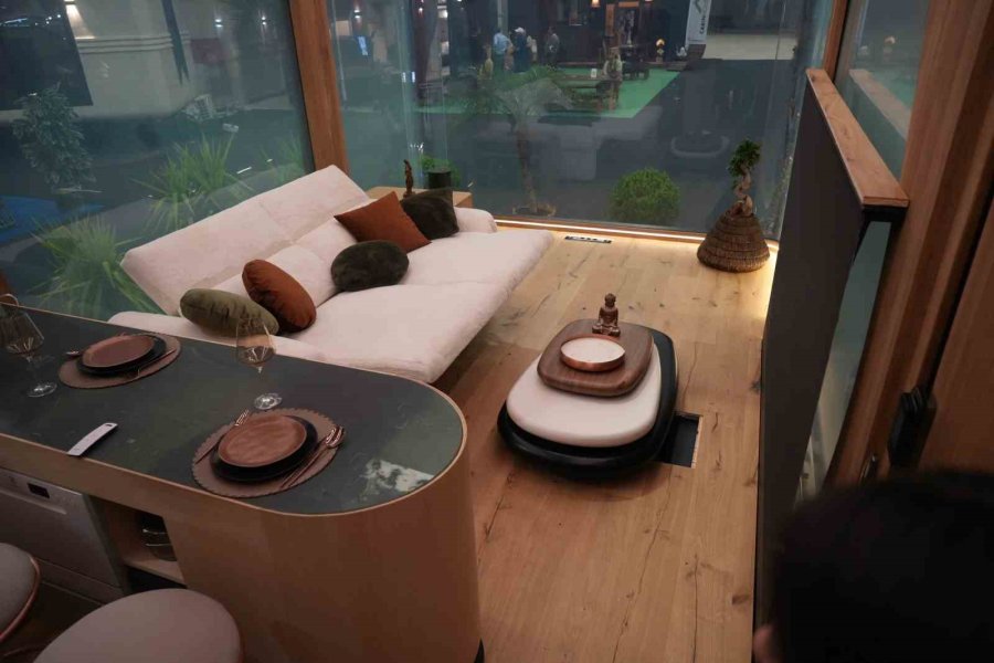 Antalya’da Akıllı Evler Doğayla Buluştu, Fuar Ziyaretçileri Hayran Kaldı