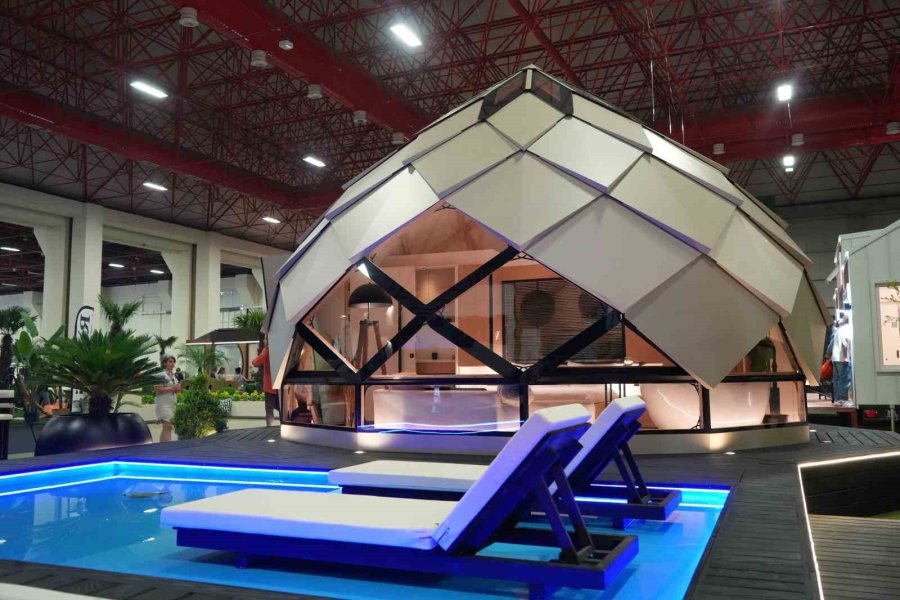 Antalya’da Akıllı Evler Doğayla Buluştu, Fuar Ziyaretçileri Hayran Kaldı