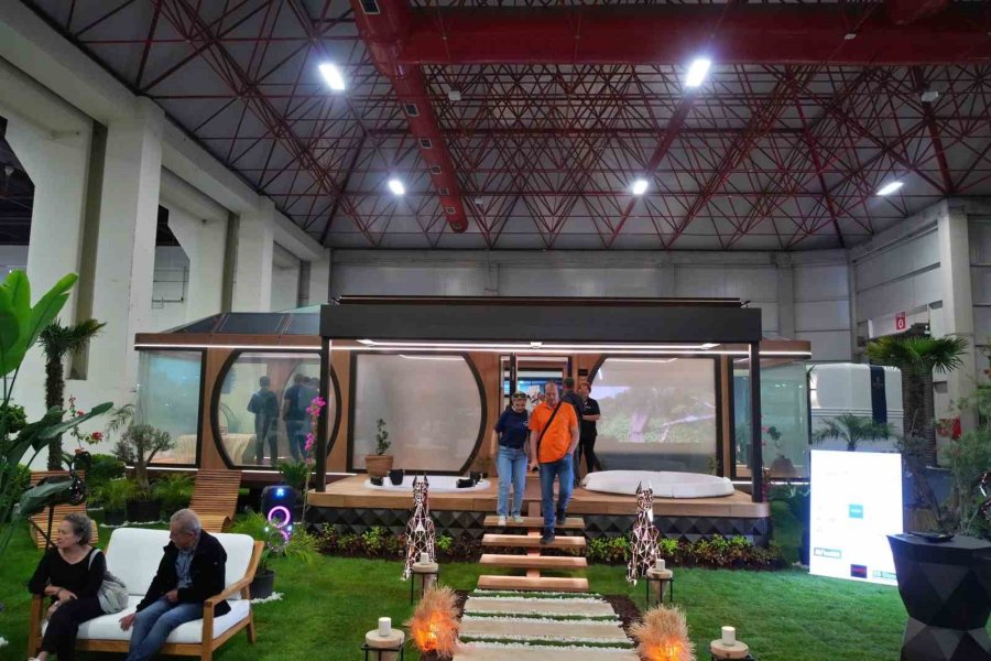 Antalya’da Akıllı Evler Doğayla Buluştu, Fuar Ziyaretçileri Hayran Kaldı