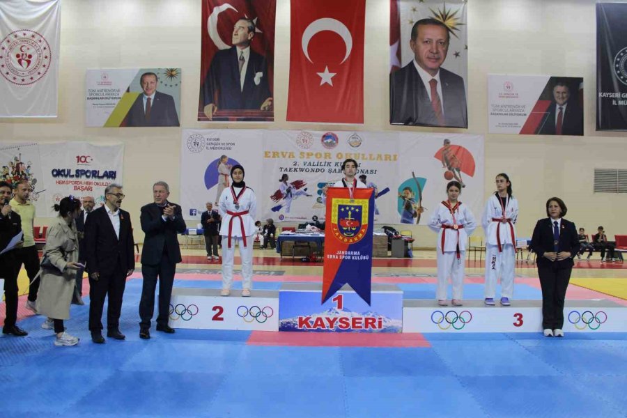 Erva Spor Okulları 2. Valilik Kupası Taekwondo Şampiyonası Yapıldı