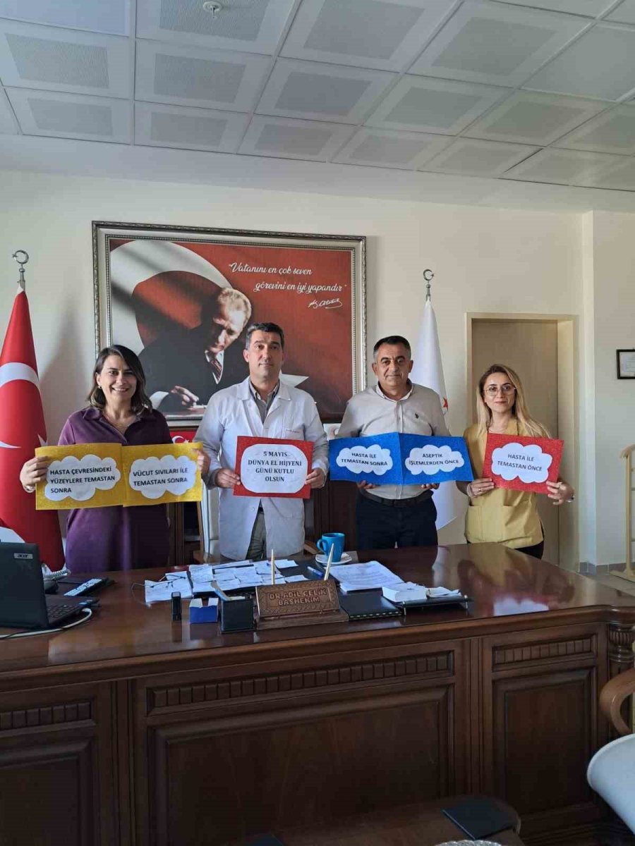 El Hijyenine Dikkat Çektiler