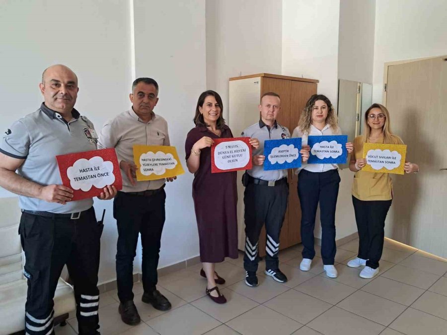 El Hijyenine Dikkat Çektiler