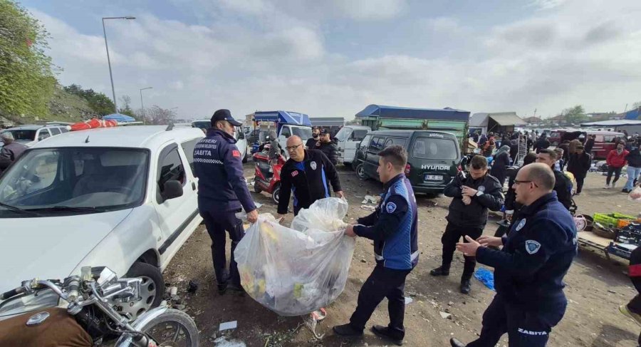 Bit Pazarı Denetiminde Birçok Ürün İmha Edildi