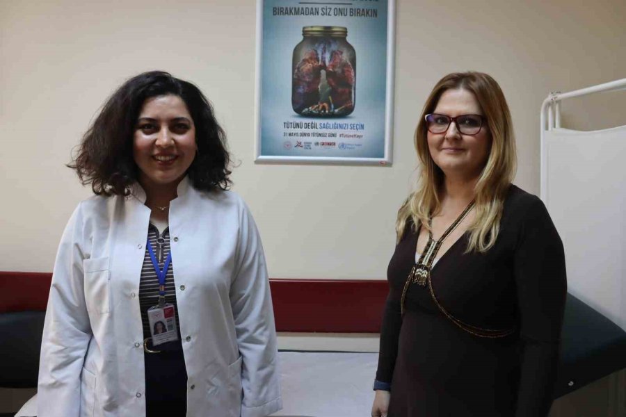 Bu Merkeze Gelen Sigarayı Bırakıyor