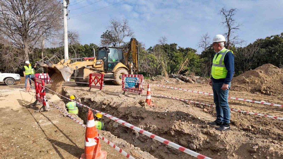 Meski Tarsus’ta Yeni Yerleşim Bölgelerine Atık Su Altyapısı Kazandırdı