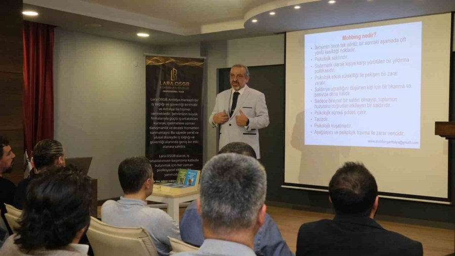 Müsiad Antalya’da İş Güvenliği Ve Mobbing Konusu Ele Alındı