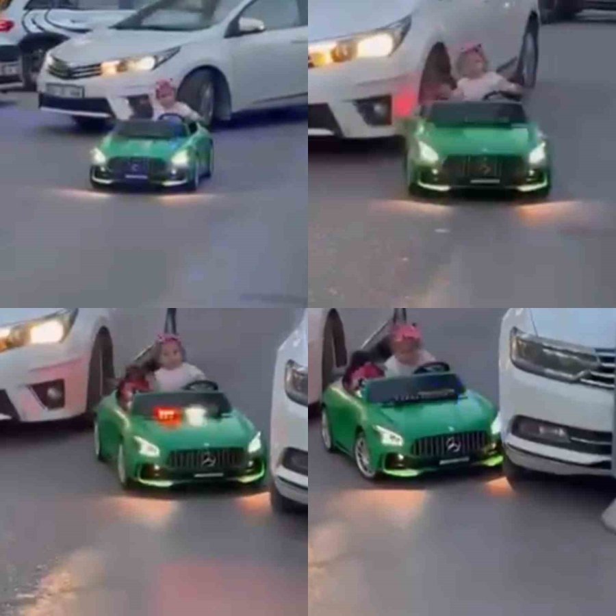 Akülü Araca Otomobil Çarpmıştı: Anı Olsun Diye Çocuğu Akülü Araca Bindirmişler