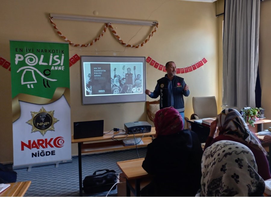 Niğde’de Uyuşturucuyla Mücadelede Bilgilendirme Çalışmaları Sürüyor