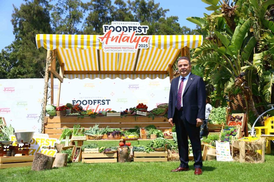 Iv. Foodfest Antalya Uluslararası Gastronomi Festivali Başlıyor