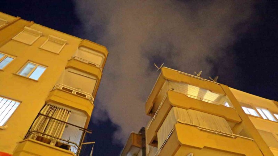 Gecekondu Alev Alev Yandı, Sokağa Dökülen Mahalleli Kediler İçin Gözyaşı Döktü