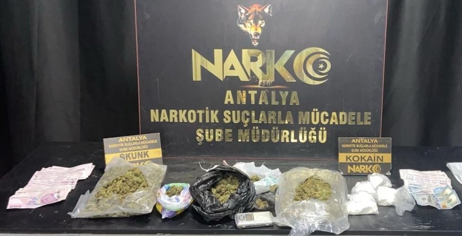 Antalya’da Uyuşturucu Operasyonlarında 13 Kişi Tutuklandı