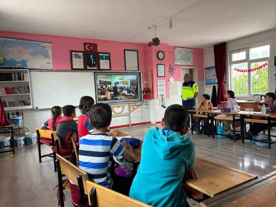 Gazipaşa’da Öğrencilere Trafik Bilinci Aşılandı