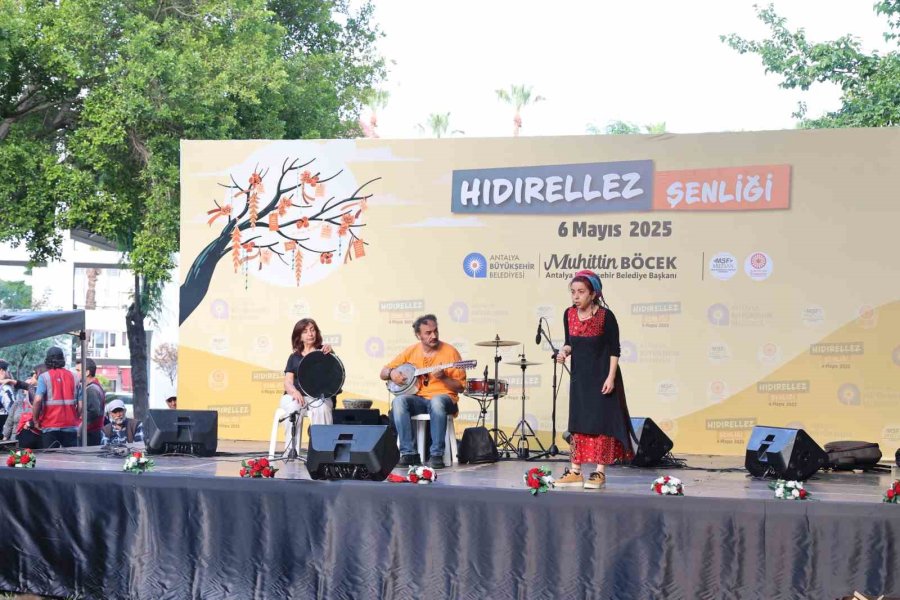 Antalya’da Hıdırellez Coşkusu