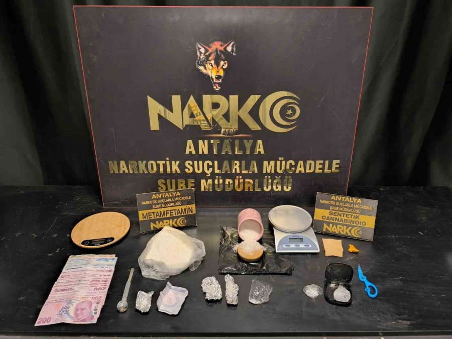 Antalya’da Uyuşturucu Operasyonlarında 13 Kişi Tutuklandı