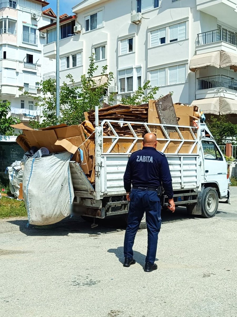 Manavgat’ta Huzur Ve Güvenlik İçin Zabıta Ekipleri Sahada