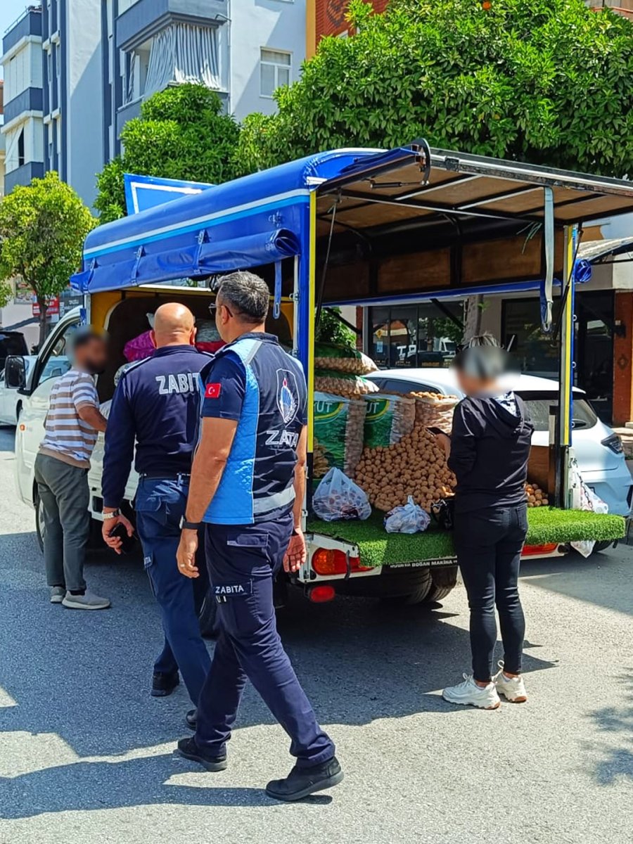 Manavgat’ta Huzur Ve Güvenlik İçin Zabıta Ekipleri Sahada