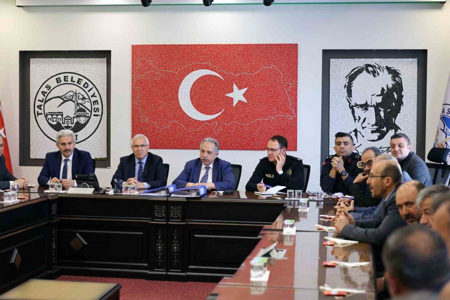 Talas Belediyesi’nde Kırsal Mahallelerin Nabzı Tutuldu