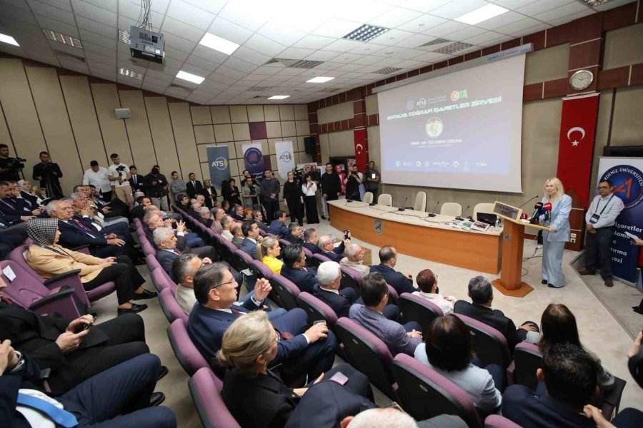 Akdeniz Üniversitesi’nde Coğrafi İşaretler İçin Ortak Yol Haritası Çağrısı
