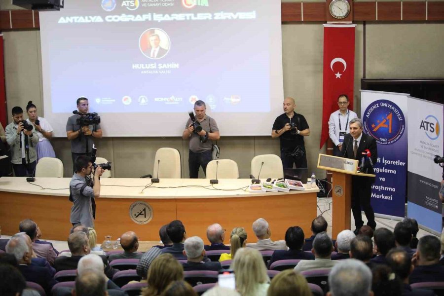 Akdeniz Üniversitesi’nde Coğrafi İşaretler İçin Ortak Yol Haritası Çağrısı