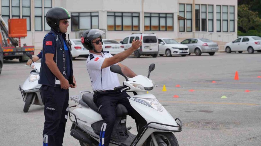 Alanya Zabıta Personeline Güvenli Sürüş Eğitimi