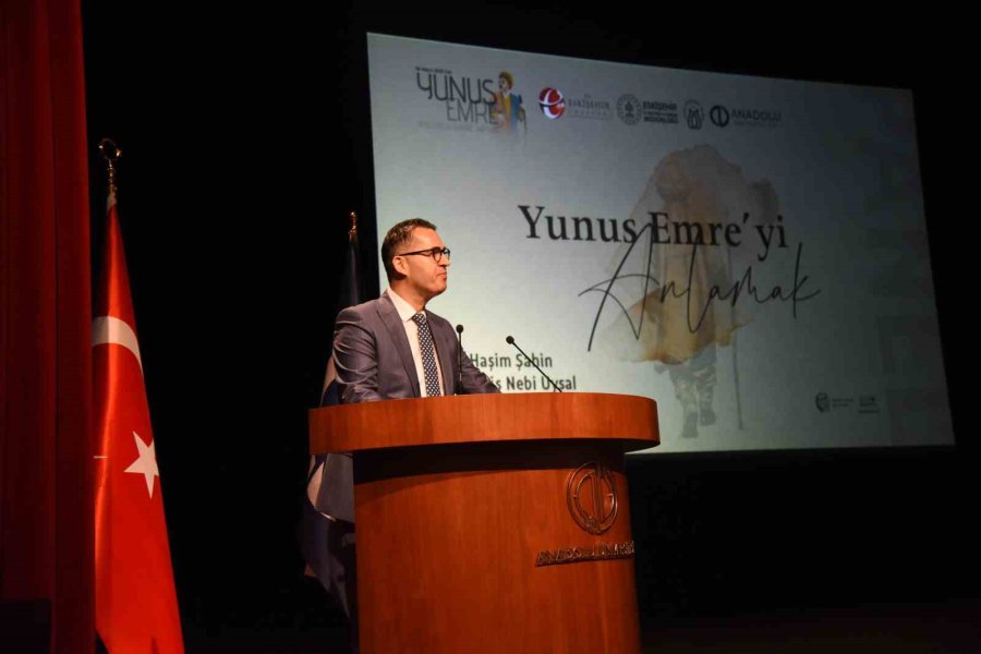 Anadolu Üniversitesinde Yunus Emre Haftası Etkinlikleri Devam Ediyor