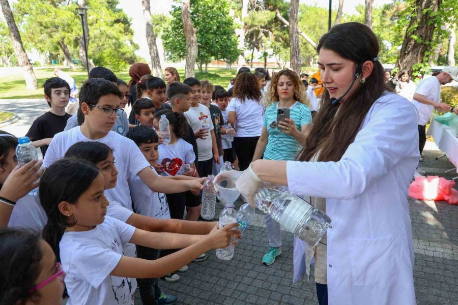 Manavgat Belediyesi’nden Çocuklara Bilim Ve Oyun Dolu Şenlik