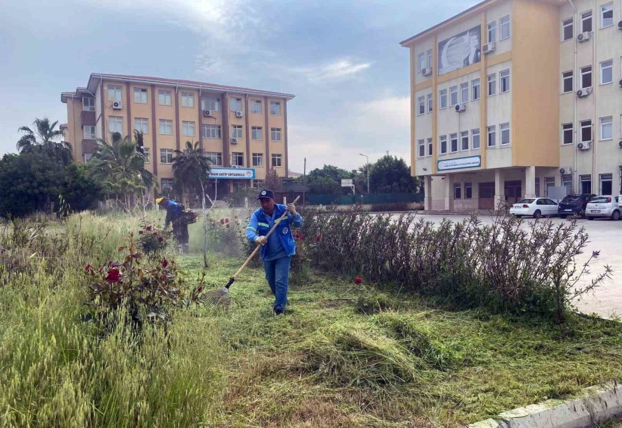 Akdeniz’de Park Ve Bahçelere Yaz Bakımı