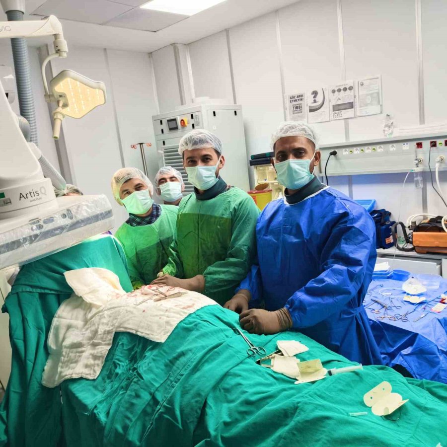 Tarsus’ta İlk Defa Bir Hastaya Kalıcı Kalp Pili Takıldı