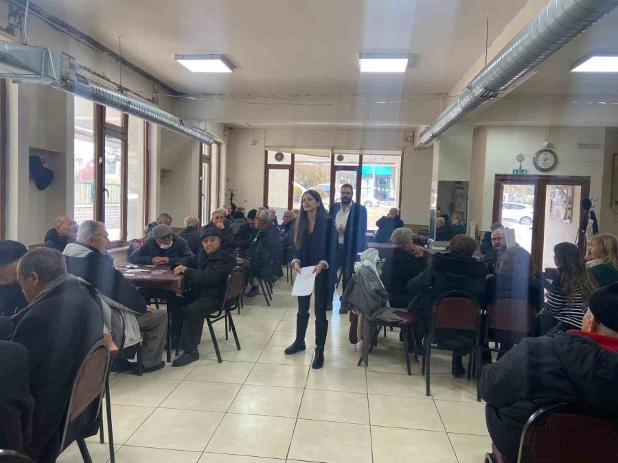 Kıraathanelerde Kadına Şiddetle Mücadele Eğitimi