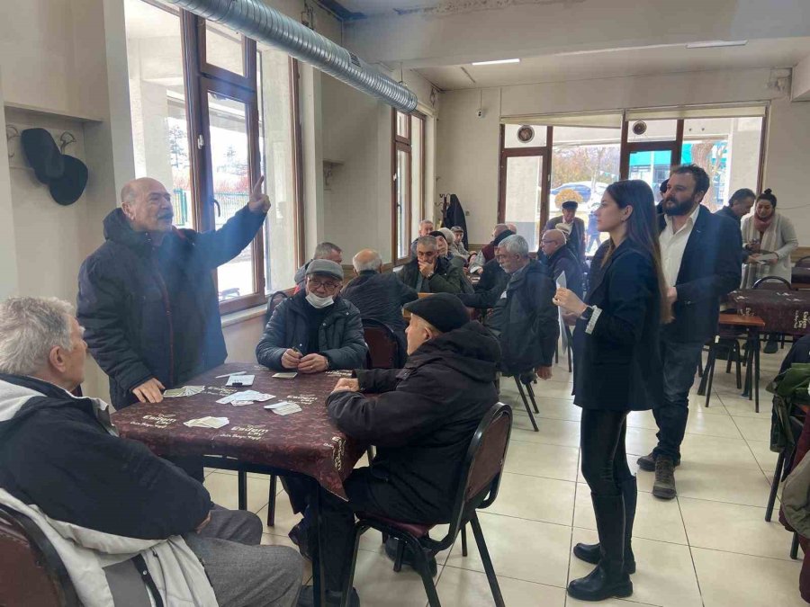 Kıraathanelerde Kadına Şiddetle Mücadele Eğitimi