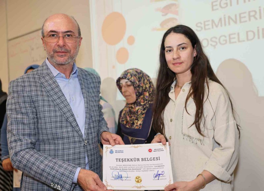 Selçuklu Belediyesi Aile Ve Çocuğu Önceleyen Projelere Devam Ediyor