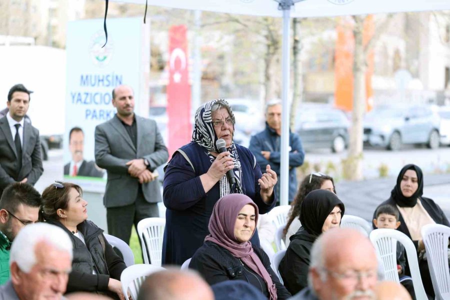 Başkan Yalçın, Bahçelievler’de Vatandaşlarla Buluştu