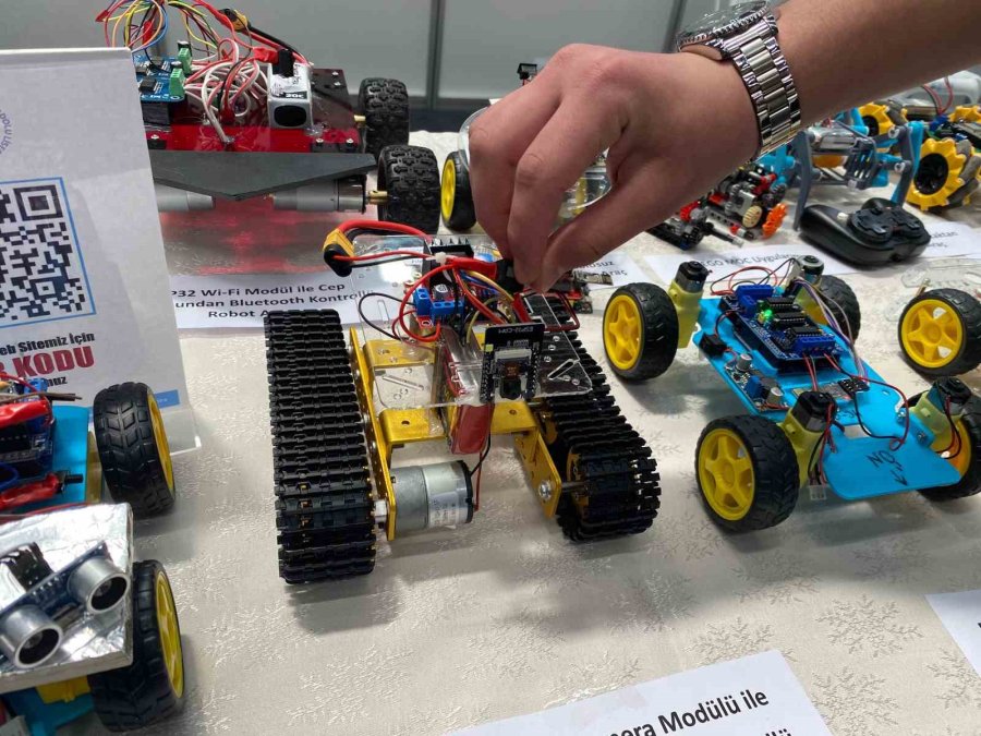 Liseli Öğrencilerin İlginç Projeleri Metif’te Sergilendi