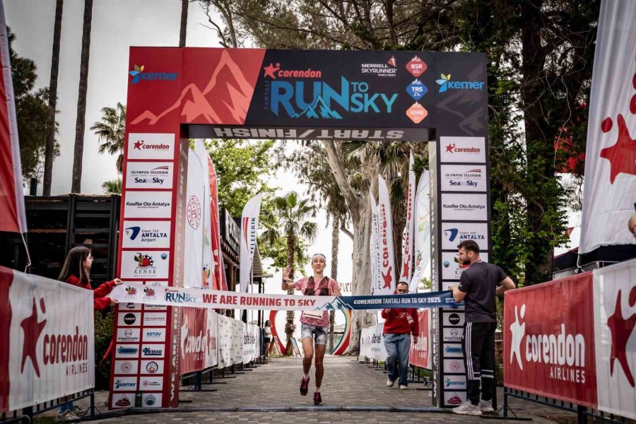 Kemer’de 11. Kez Düzenlenen Zorlu Yüksek Dağ Koşusu Rekorlarla Sona Erdi