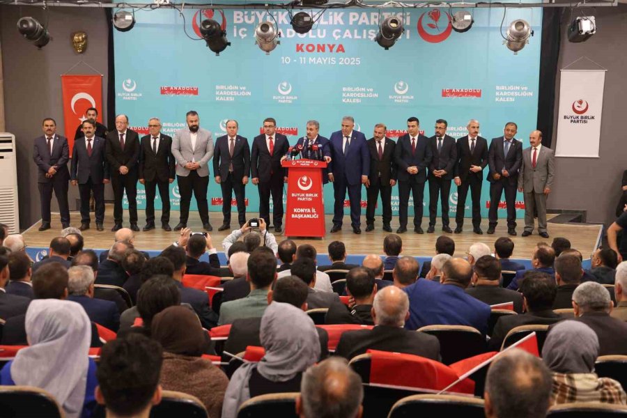 Bbp Genel Başkanı Destici: "gazze Sadece Bir Toprak, Kara Parçası Değildir"