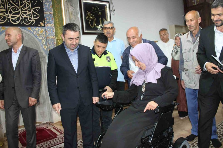 Engelli Vatandaşlar Camide Buluştu