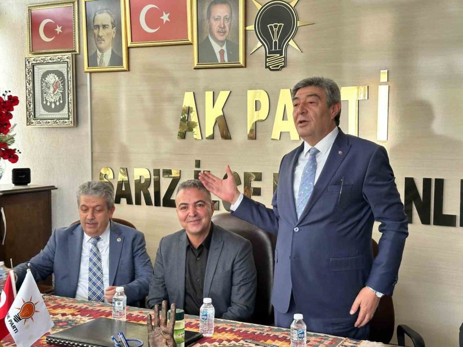 Ak Parti Milletvekili Ataş: "çözüm İçin Hep Sahadayız"