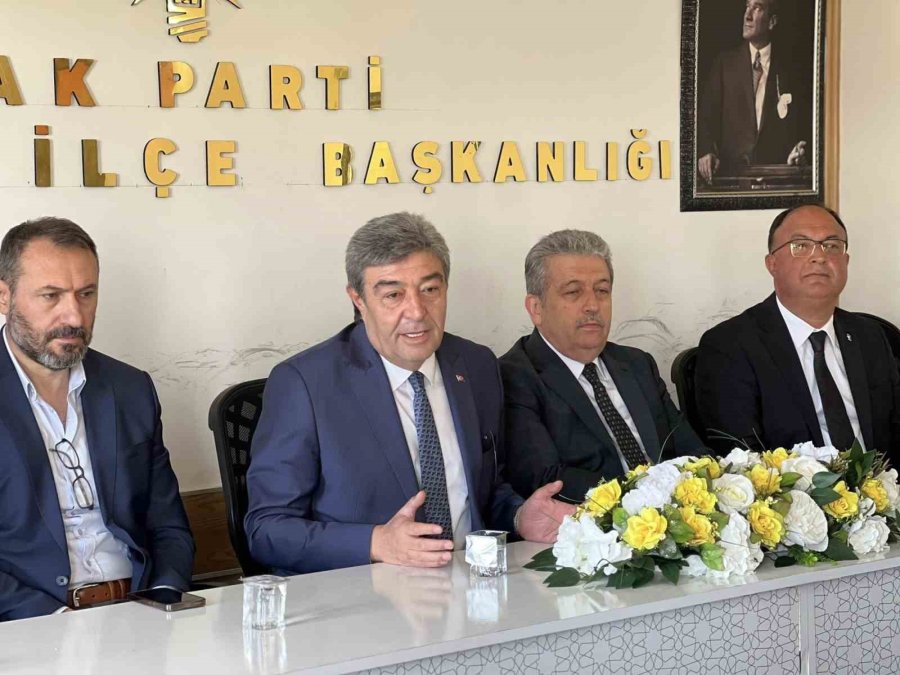Ak Parti Milletvekili Ataş: "çözüm İçin Hep Sahadayız"
